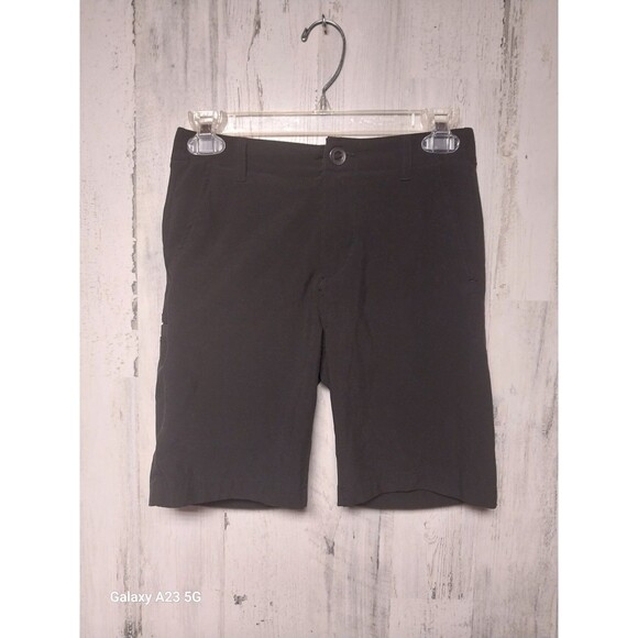 Volcom Shorts Surf & Turf 4 Way Stretch Chino Men's 25 Black Quick Dry Stretch - Picture 1 of 4